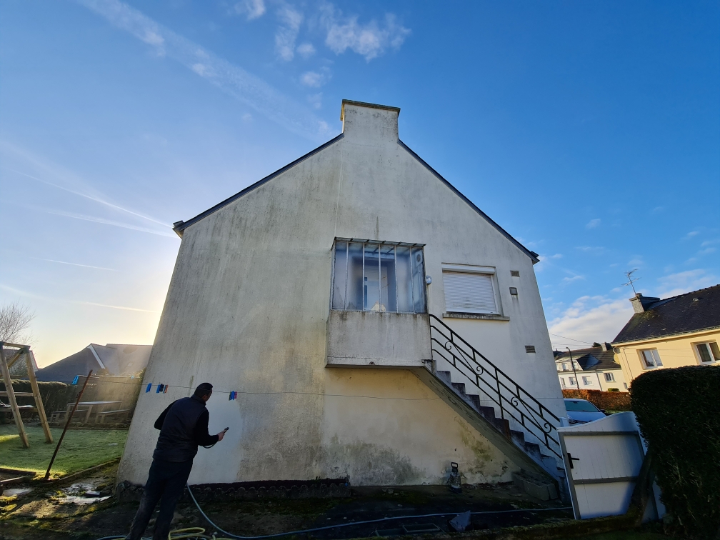 facade nettoyage douarnenez morlaix crozon chateaulin