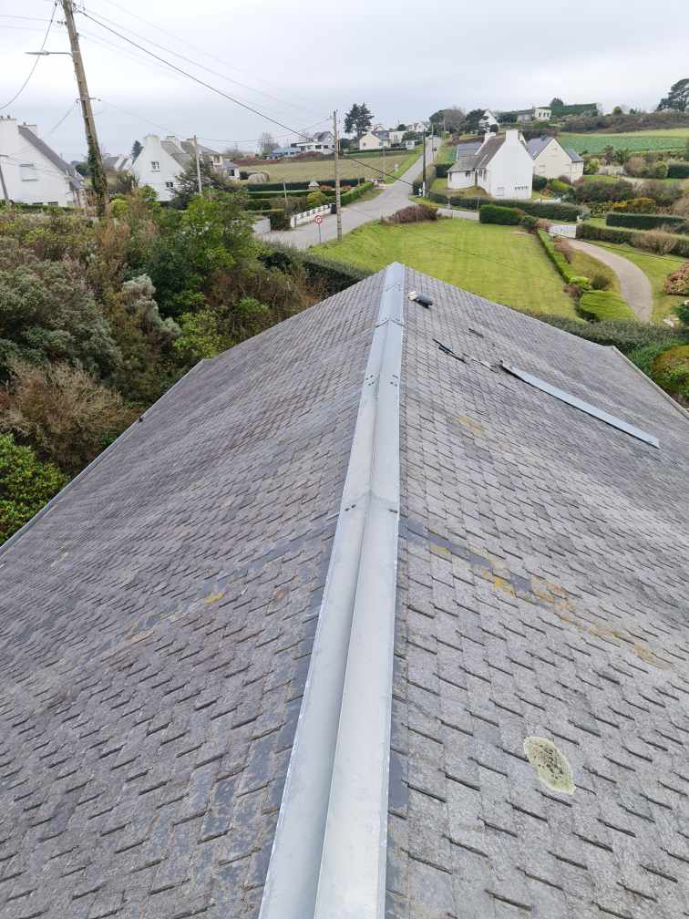 renovation du faitage douarnenez morlaix crozon chateaulin