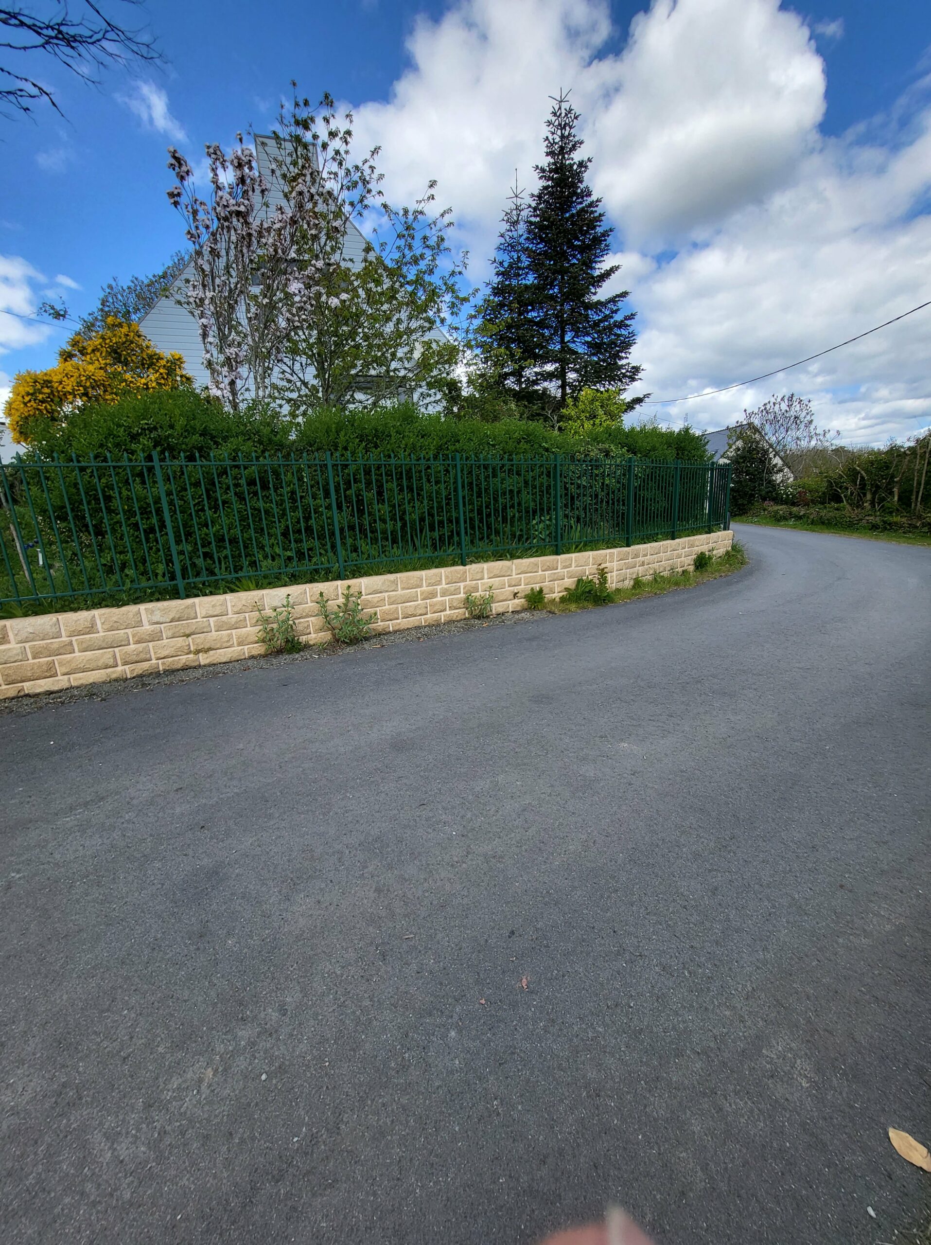 murs traitement nettoyage à crozon apres