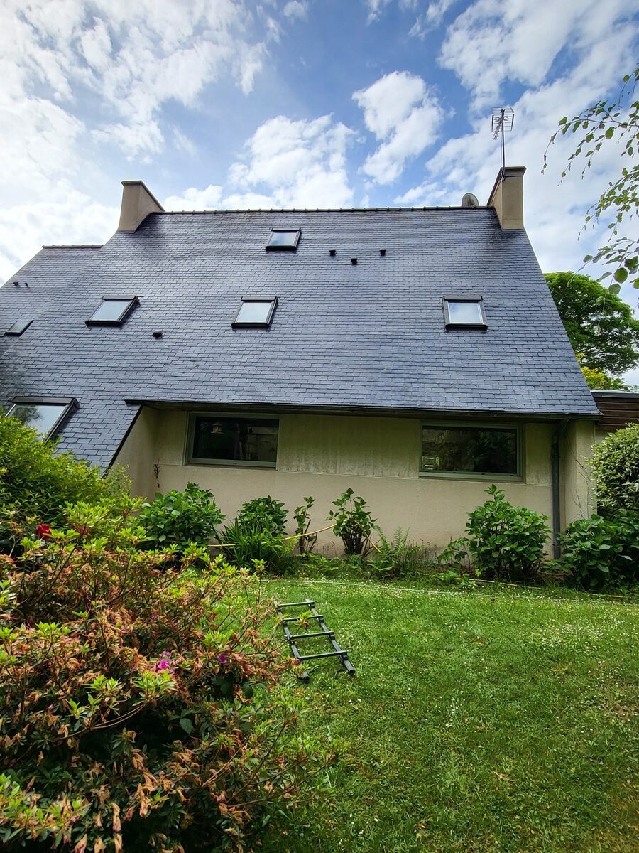 nettoyage et traitement toiture morlaix douarnenez crozon chateaulin 2