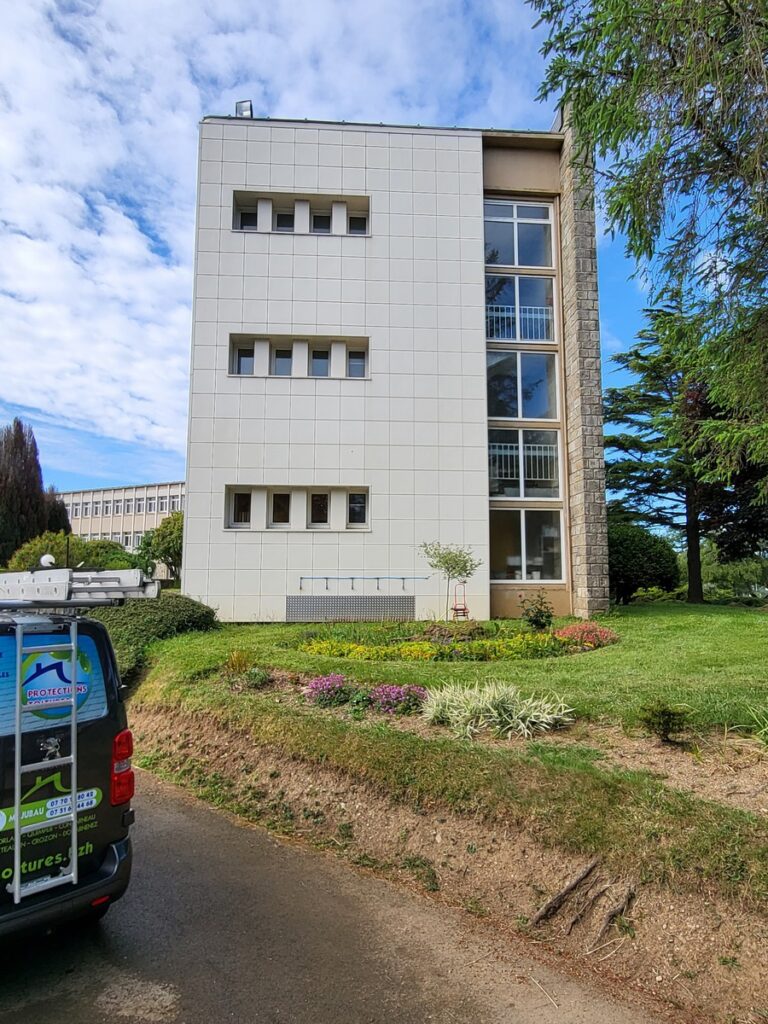 nettoyage et traitement pignon bardage morlaix douarnenez crozon chateaulin 2