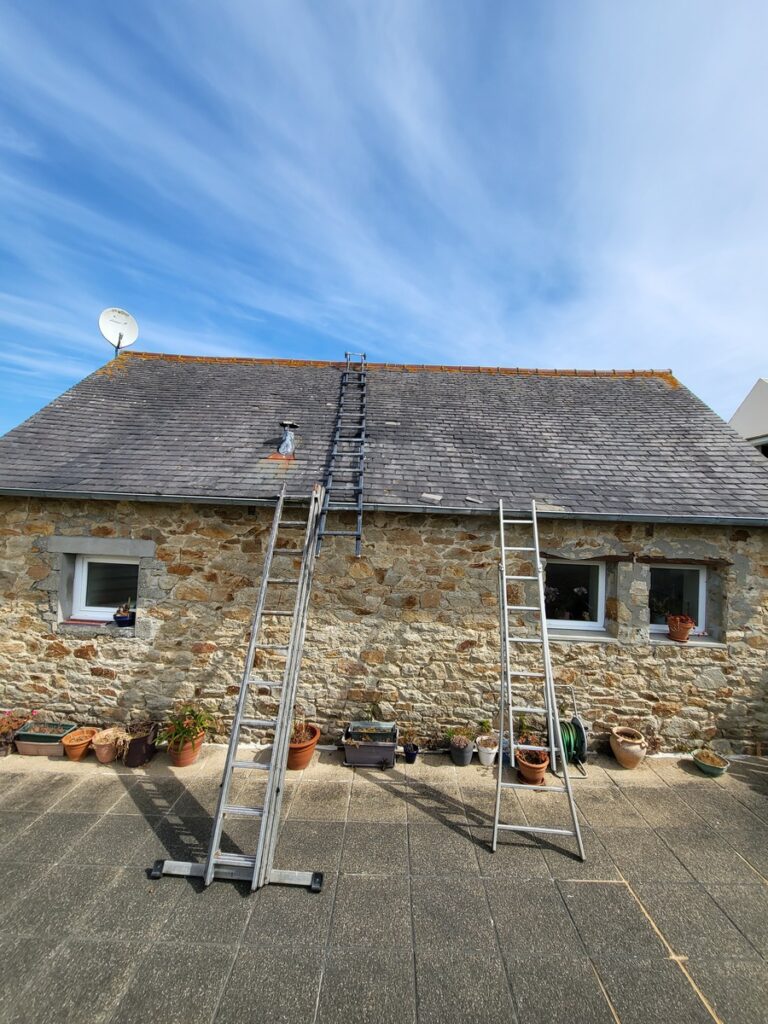 nettoyage et traitement toiture morlaix douarnenez crozon chateaulin roscoff